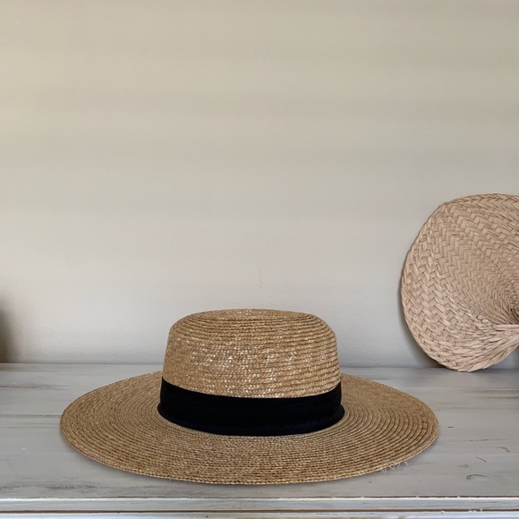Accessories - Lucky Brand Boater Straw Hat